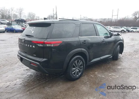 2022 Nissan Pathfinder S 4Wd из США, поврежденный, VIN 5N1DR3AC3NC209705